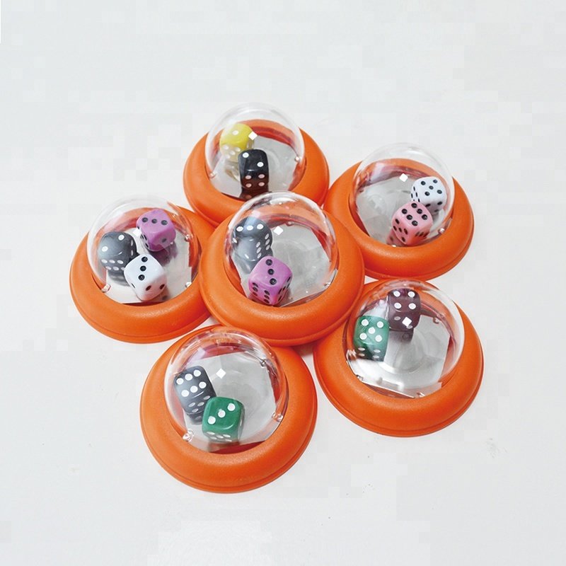 Plastic Covered Dice Cup for KTV Bar Drinking Game for KTV and Bar Entertainment