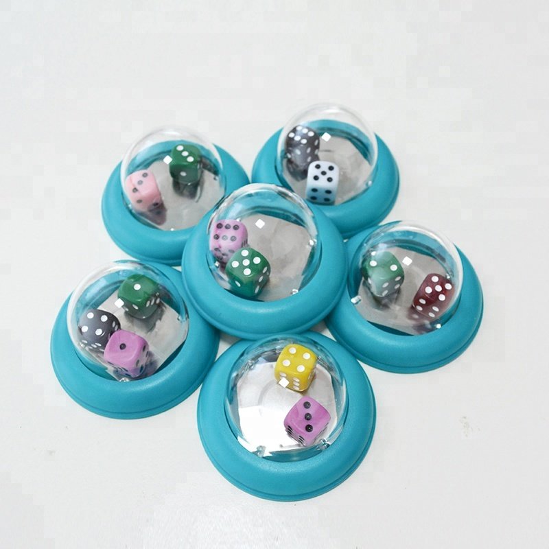 Plastic Covered Dice Cup for KTV Bar Drinking Game for KTV and Bar Entertainment