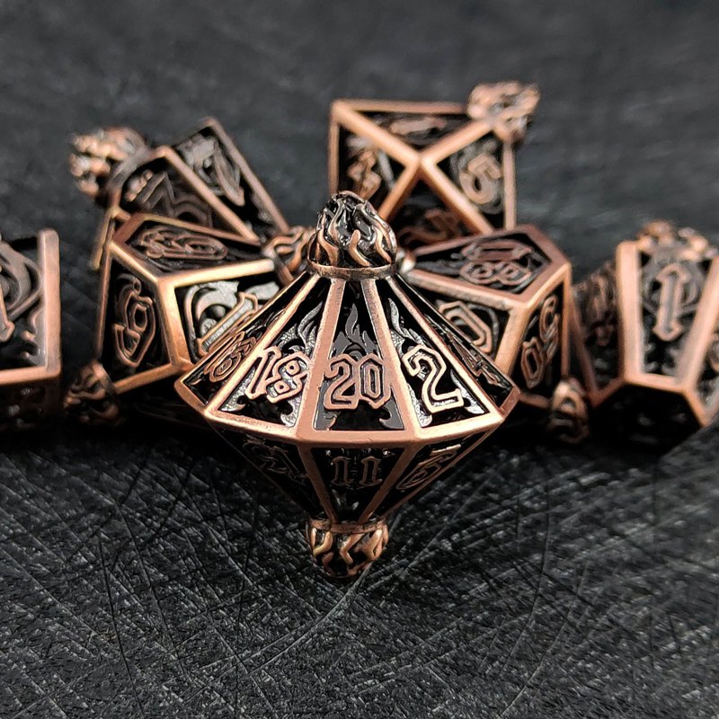 Mini Planet: Discover Premium Metal DND Dice Sets Including D10, D6 D8 D20, Custom Dice for Epic Dungeons and Dragons Campaigns