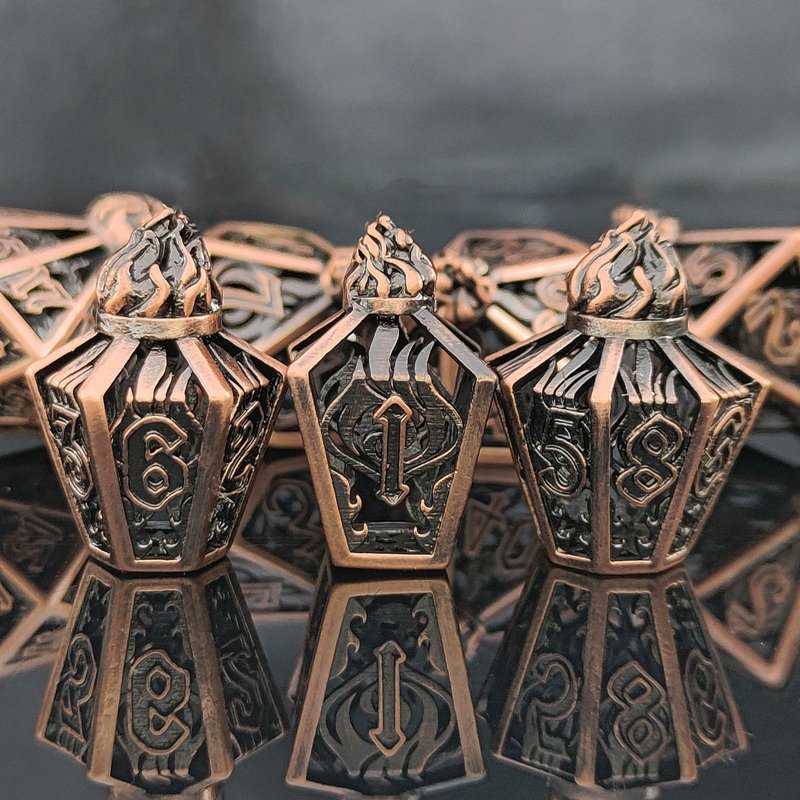 Mini Planet: Discover Premium Metal DND Dice Sets Including D10, D6 D8 D20, Custom Dice for Epic Dungeons and Dragons Campaigns