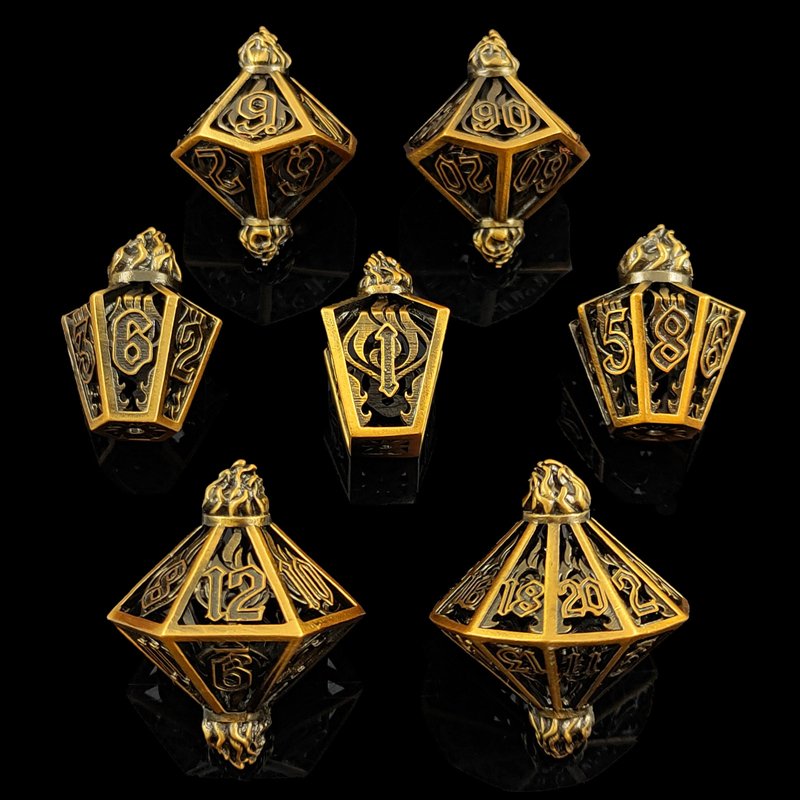 Mini Planet: Discover Premium Metal DND Dice Sets Including D10, D6 D8 D20, Custom Dice for Epic Dungeons and Dragons Campaigns