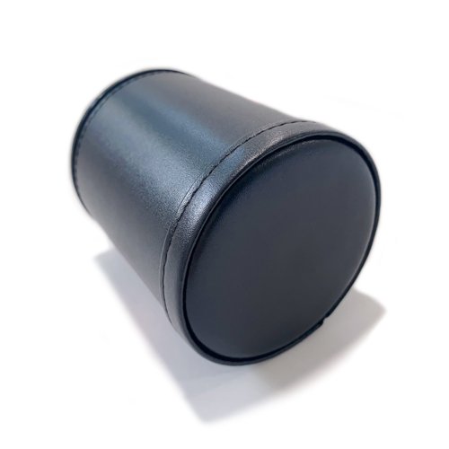 Custom shaker dice cup PU leather dice cup with custom logo