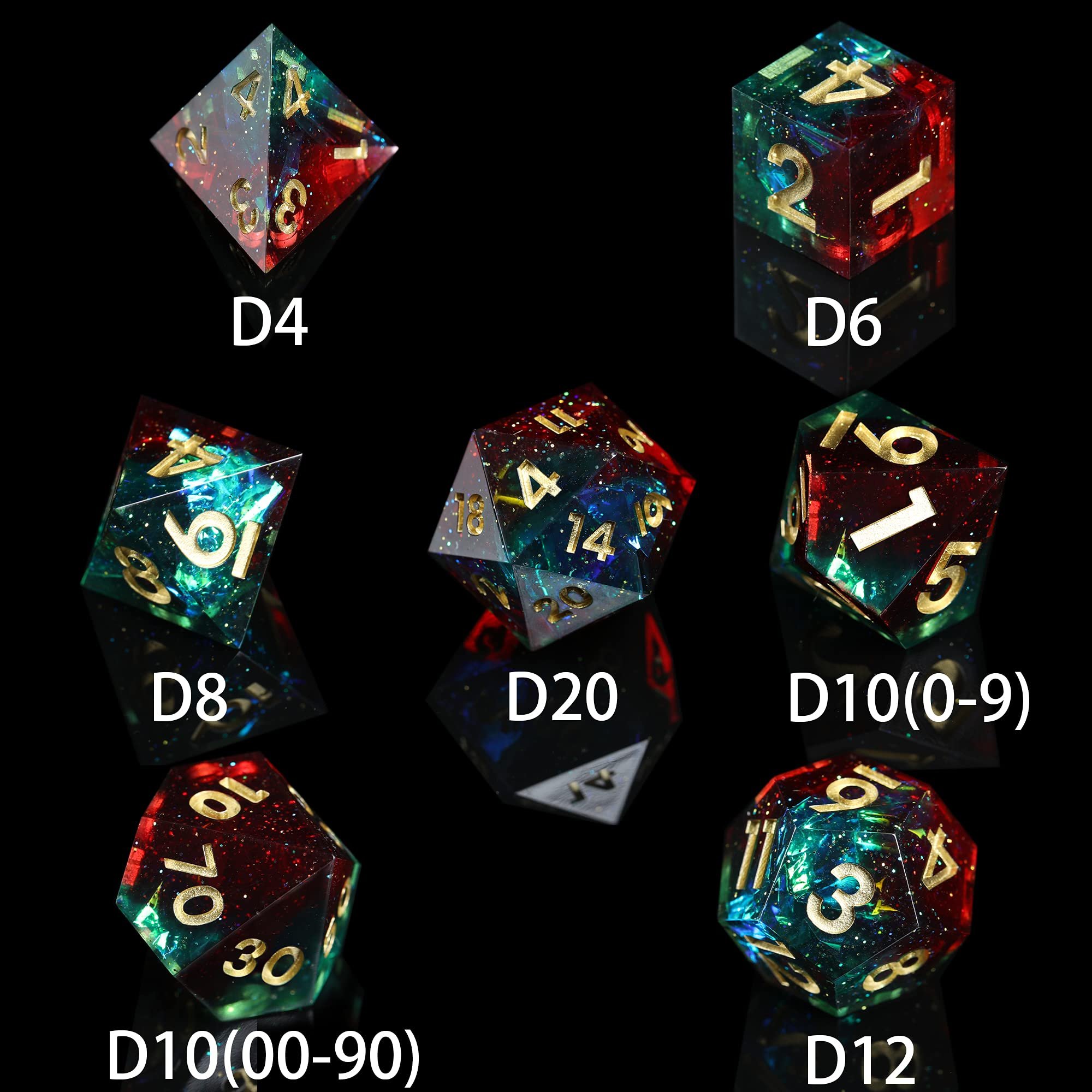 wholesale resin diamond 10 sided dice custom d12 dice for 8 player dice game