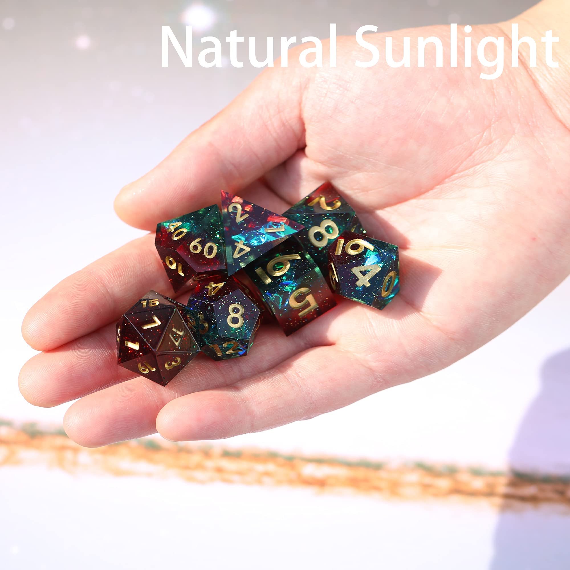 wholesale resin diamond 10 sided dice custom d12 dice for 8 player dice game