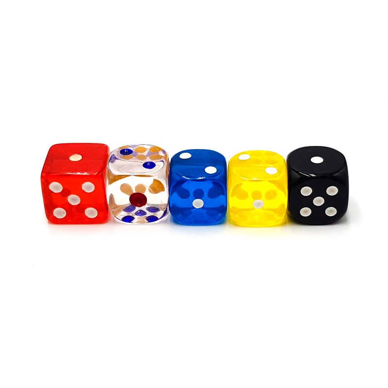 Hot Sale 10mm D6 Custom acrylic dice