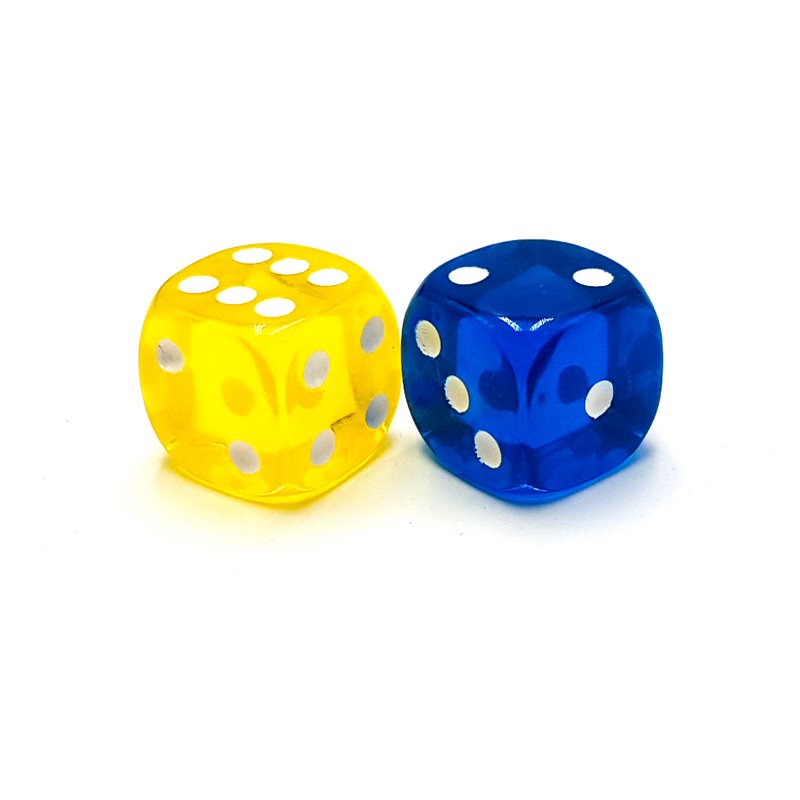 Hot Sale 10mm D6 Custom acrylic dice