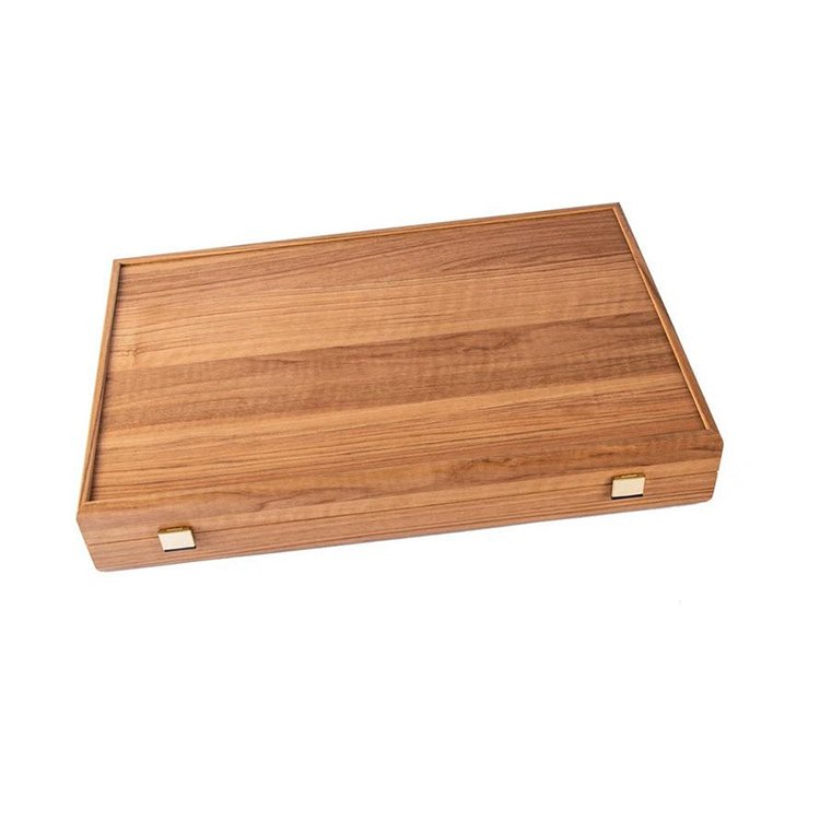 Hot Sale Oriental Wood Backgammon Boards Games Tablero with Dices and Cups