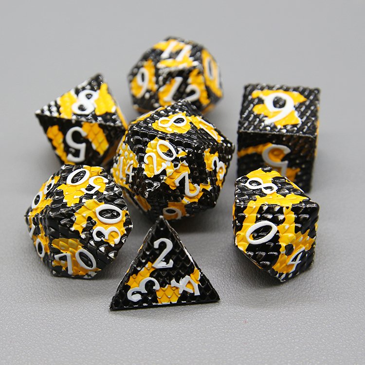 custom dragon dice bulk polyhedral dice set dnd game dragon scale dice