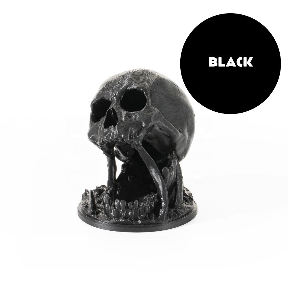 3D Printed Skull Shape Dungeons and Dragons Dice Tower for Tabletop Roleplaying Games
