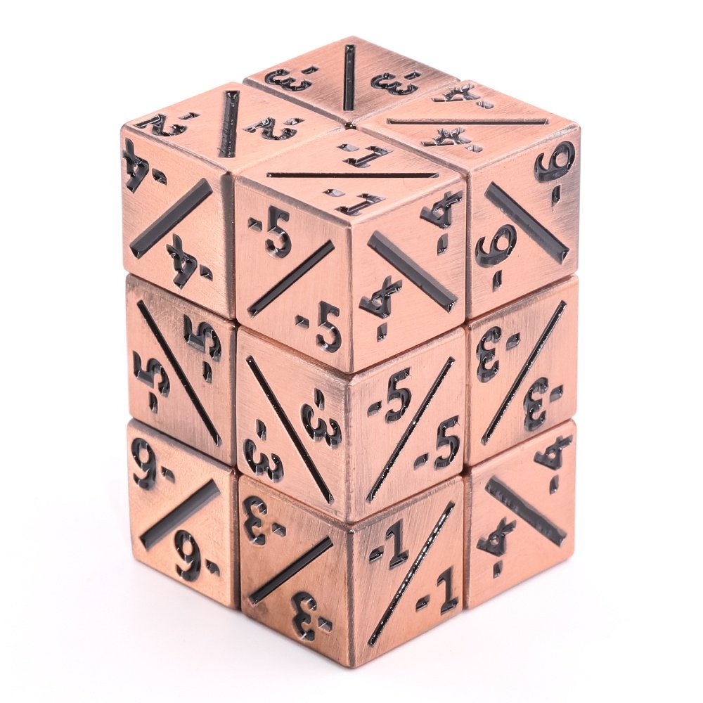 HD Dice 16mm positive and Negative counter dice