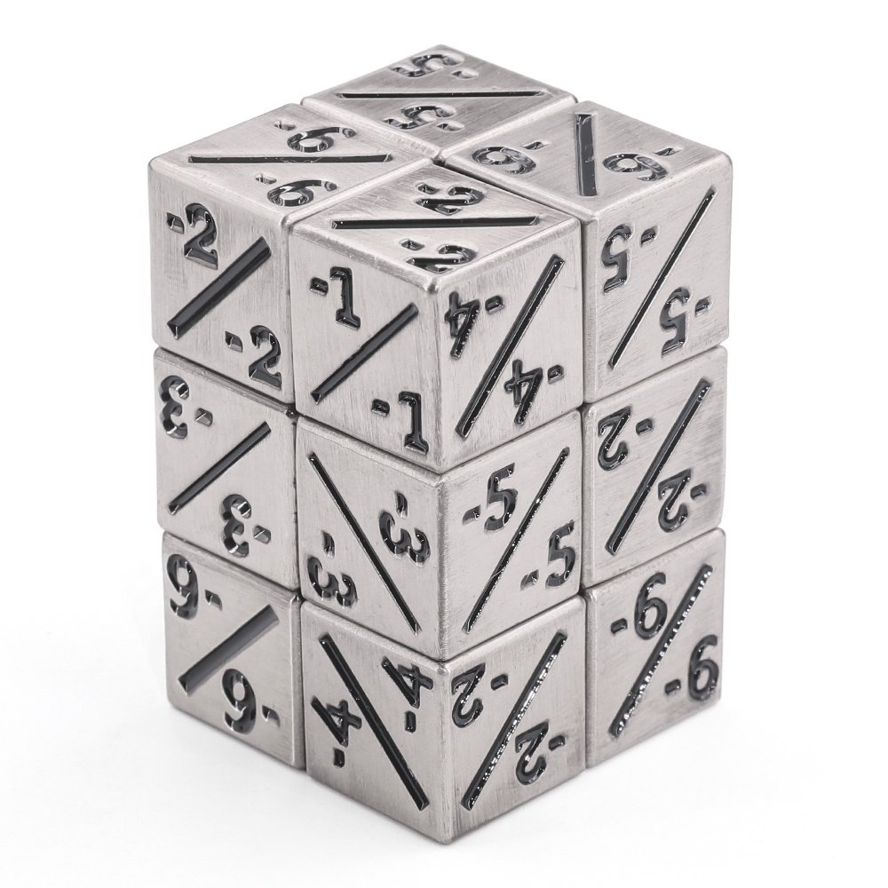 HD Dice 16mm positive and Negative counter dice