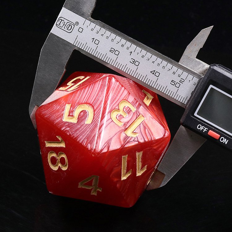 55mm Titan Dice Polyhedral Dice Set for Dungeons and Dragon RPG Entertainment Game