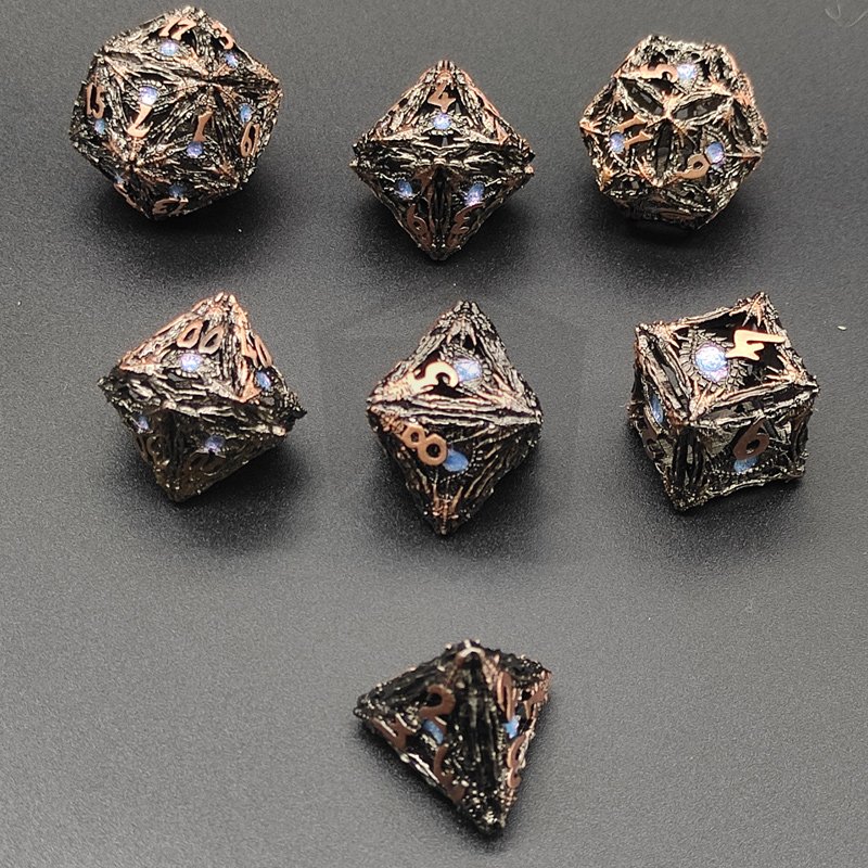 DND Dice Sets Polyhedral Dice Games Dungeon Adventure RPG Board Game D6 D20 Dice