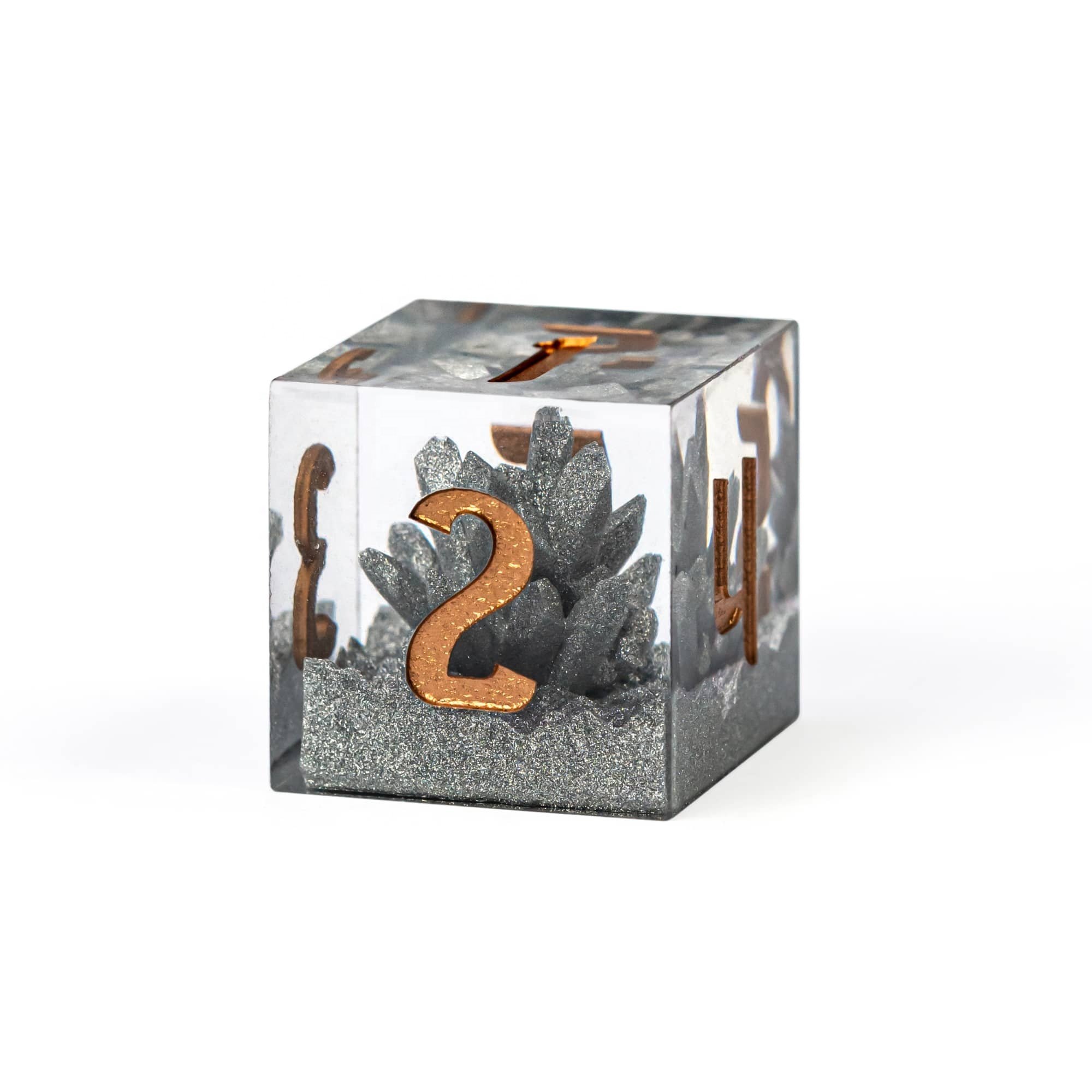 Udixi Custom Handmade Crystal Resin Dice Dungeons and Dragons DND RPG board game Dice Set