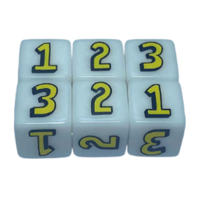 Wholesale 22mm Different Colors Acrylic Dice Custom Printing Logo Eco-Friendly Plastic Round Corner Dice For Game Set