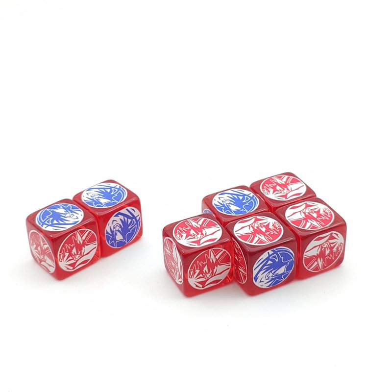 low moq round edge manufacturer custom plastic retail D6 polyhedral casinodice adult board game essential accessory dice set