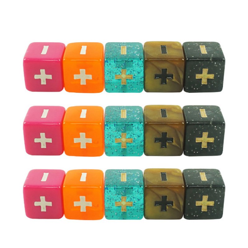 Personalized 5Mm Playing Blanks Casino Resin Round Dice 19Mm Yatzy Left Right Center Dice Game