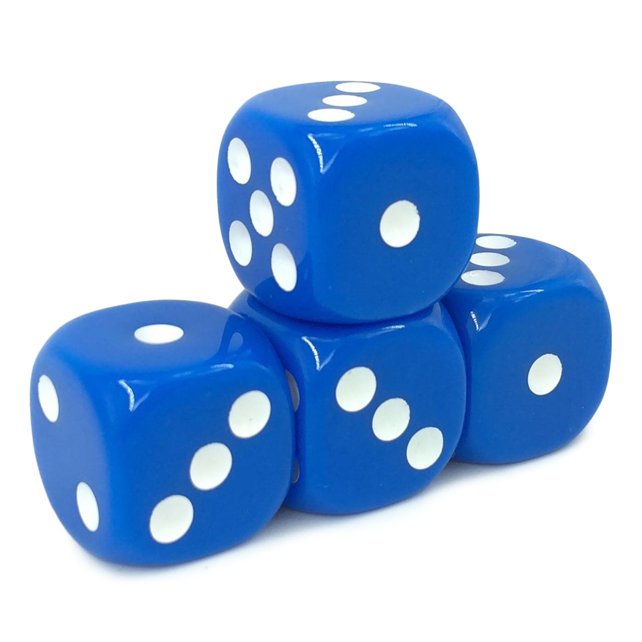 16mm Dice with Opaque Color Effect Resin Material Custom Logo for Game Board Dungeons and Dragons Entertainment