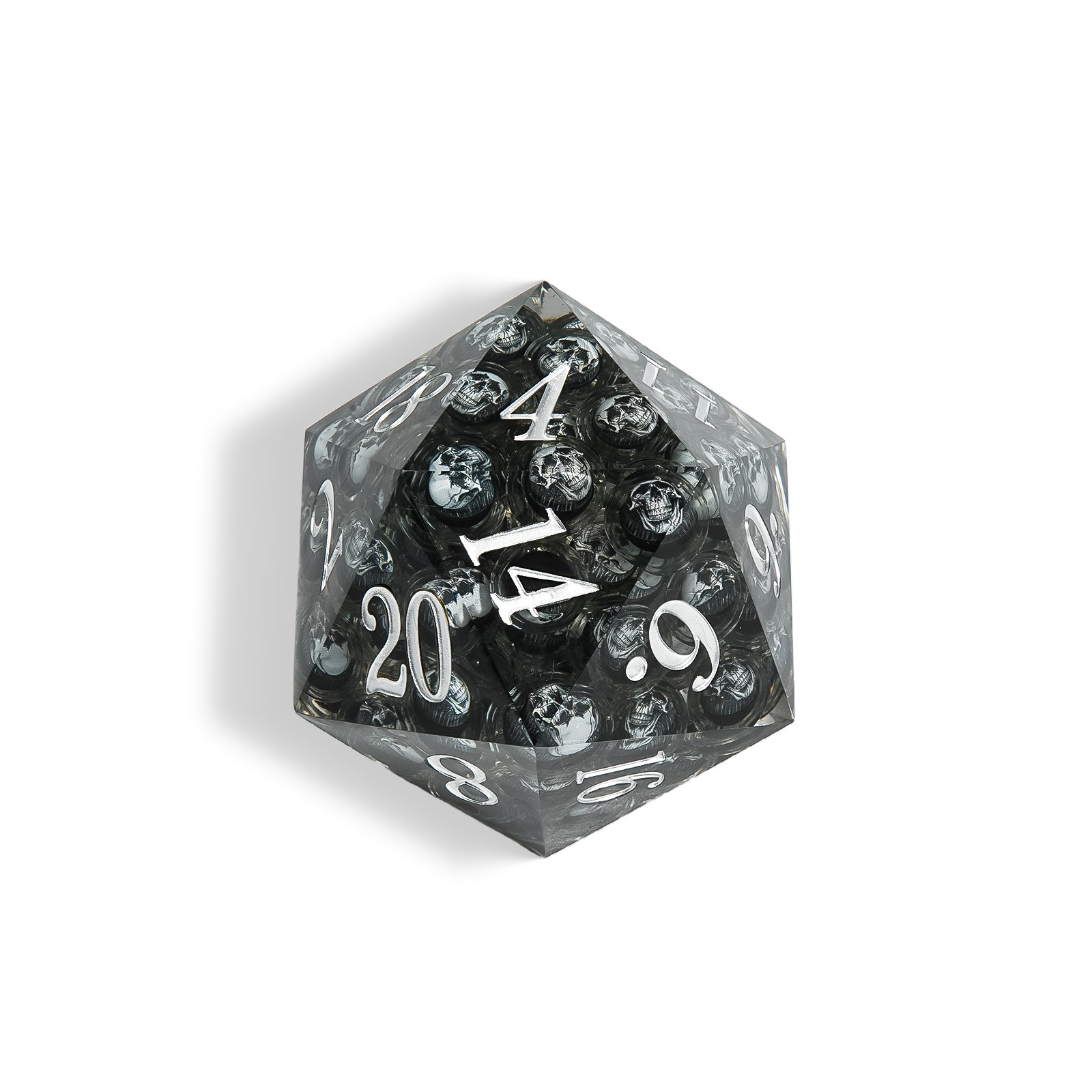1Pcs Liquid Eye Dice Resin Polyhedral Dice For DND Role Games Playing D20