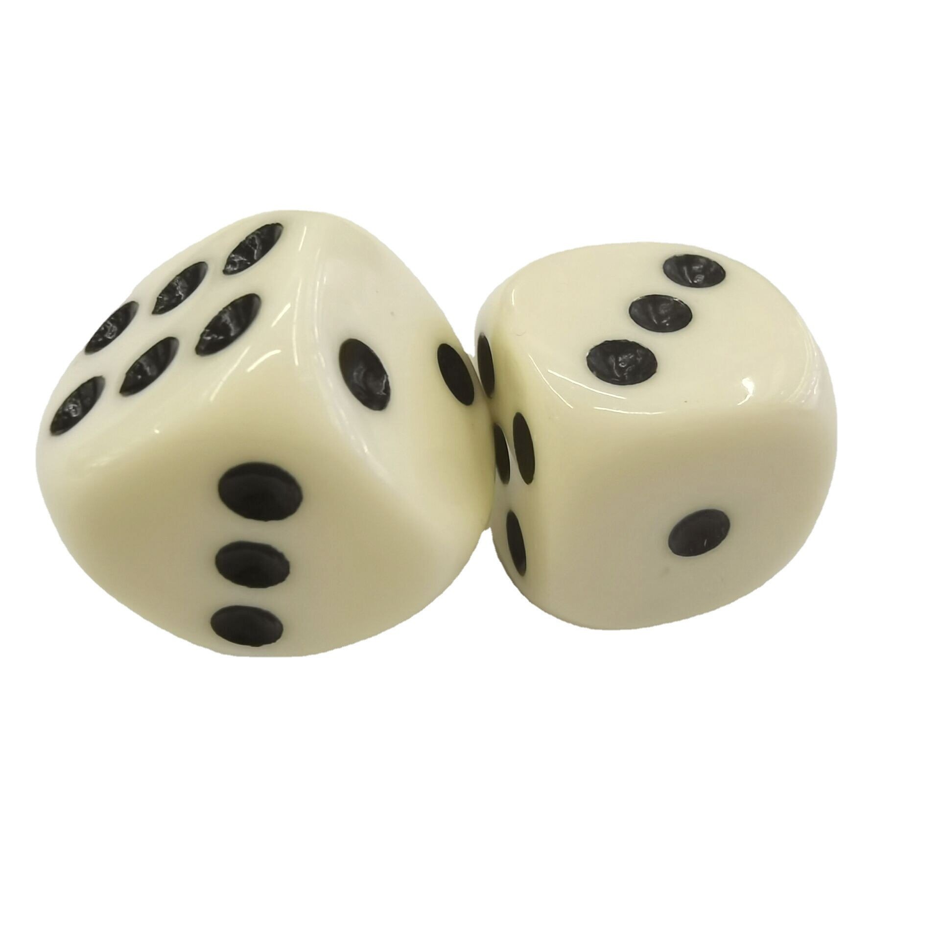 16mm d6 Acrylic Polyhedral Dice Set Round Square Corner With Dots Pip Toy Accessories Toys Multicolor In Stock Custom Game Dice