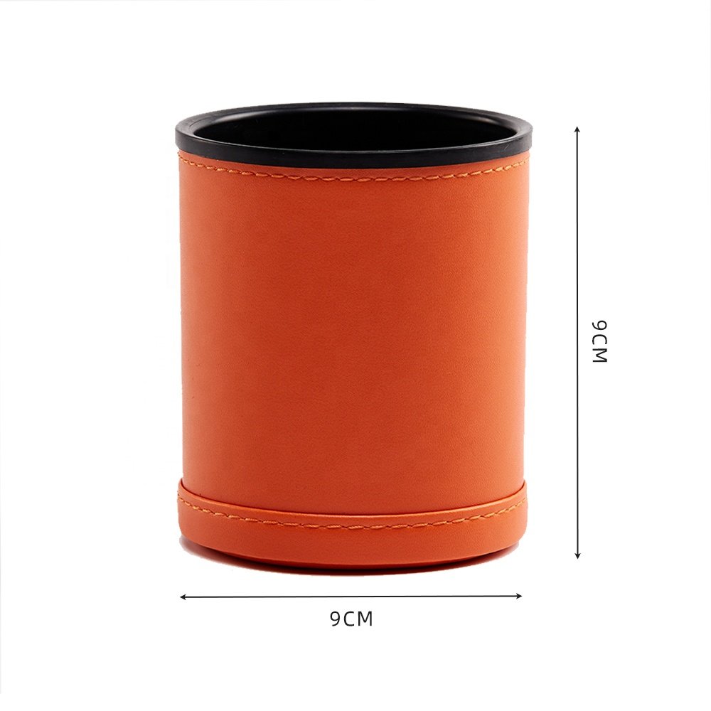 Dice Cup Factory Direct SaleLeather Professional Dice Shaker Party Family Entertainment Leather Dice Cup