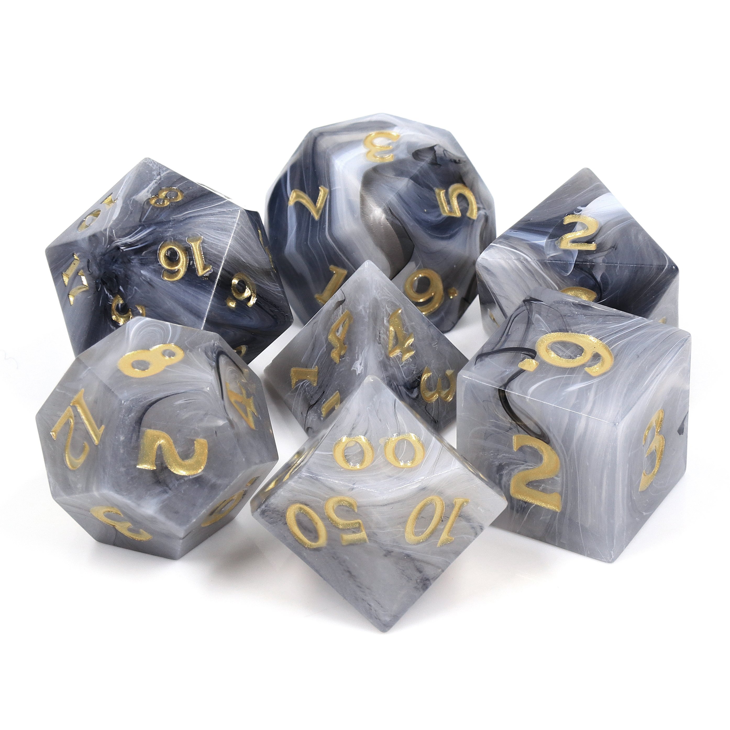 Special New style Sharp Edge Dice Set D4-D20 For Board Game Dungeons And Dragons Game