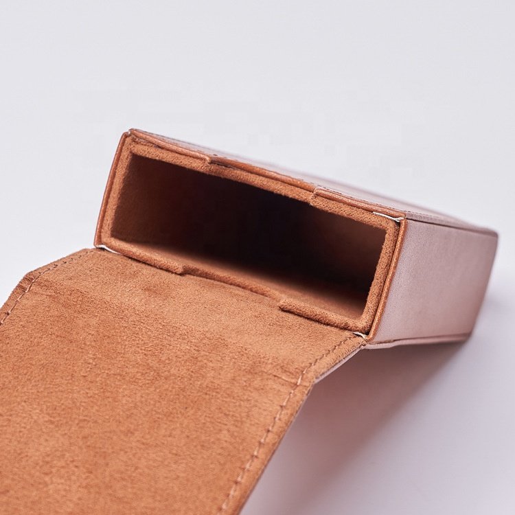 Customized Durable Single Deck Poker Boxes Leather Poker Card Deck With Box Paper Poker Cards