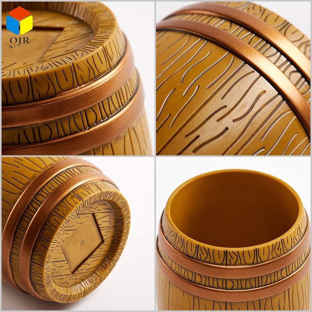Brown High Quality Stacking Cups Cheap Custom Logo Pu Leather Round High Quality Dice Cup For Games