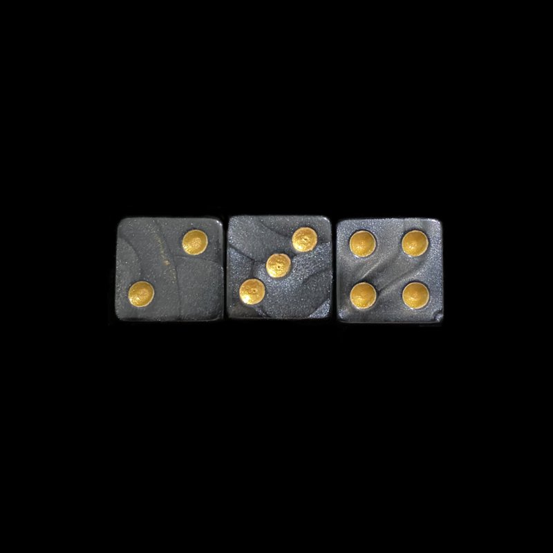Slight Blemish Dice 16mm Square D6 Marble Dice