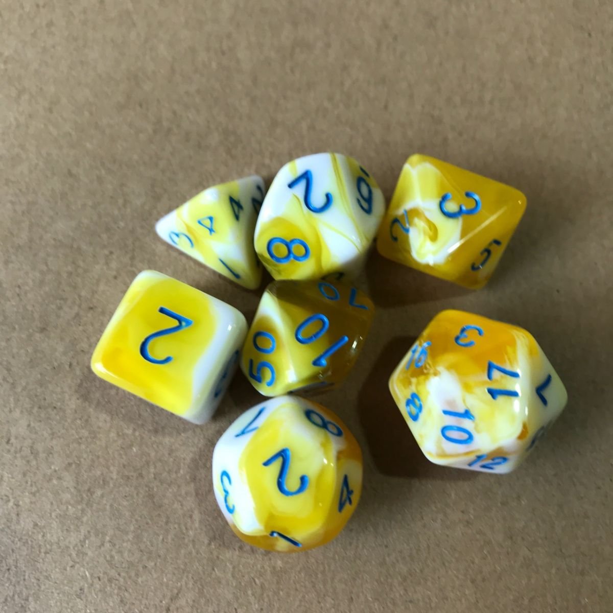 High Quality bulk dungeons and dragons rounded corners d20 gaming rpg board cheap polyhedral dice set