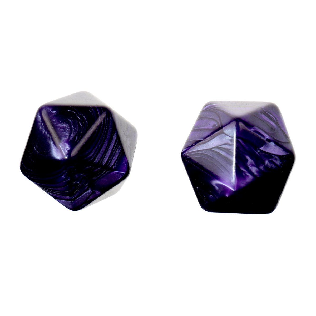 D20 Blank Dice 20/30mm Marble Pattern Engraved Printed Logo Custom Dice Board Game Dice