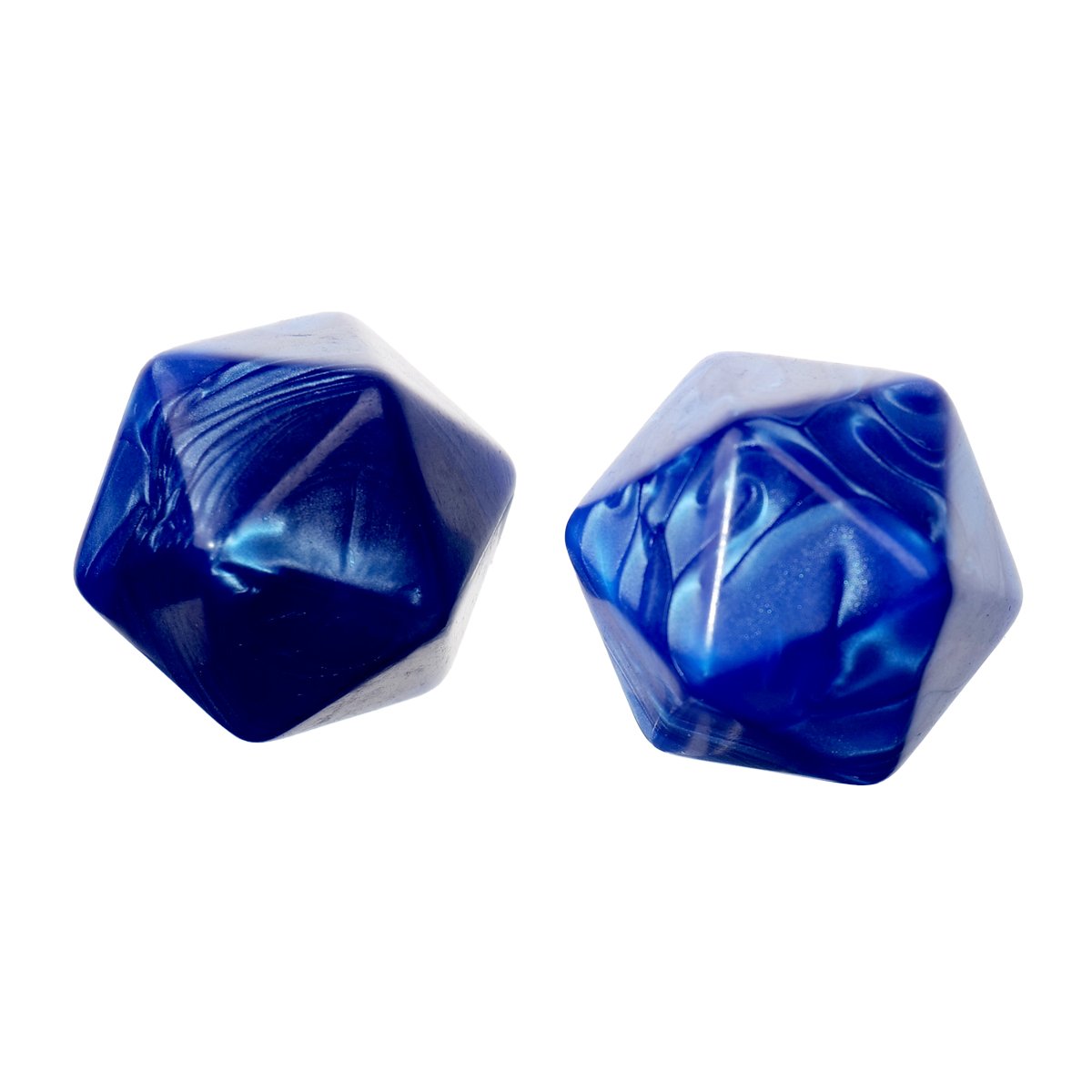 D20 Blank Dice 20/30mm Marble Pattern Engraved Printed Logo Custom Dice Board Game Dice
