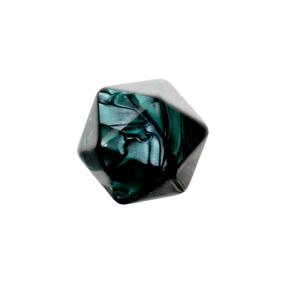 D20 Blank Dice 20/30mm Marble Pattern Engraved Printed Logo Custom Dice Board Game Dice