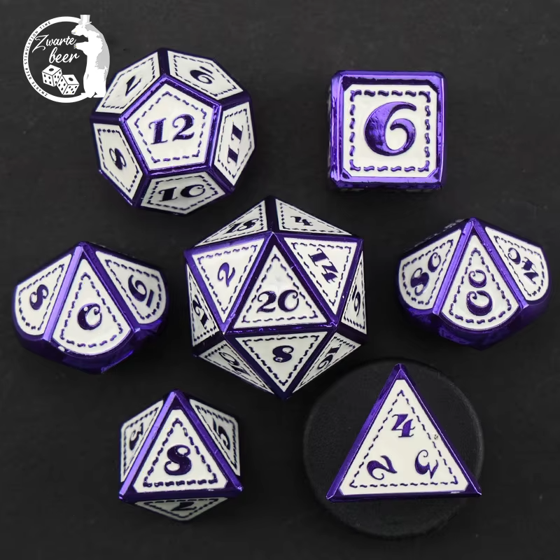 Custom 20mm Metal diceDicing D20 Bulk Dragon Scales Dice Game Wholesale Polyhedral Rpg Dnd Dice Set