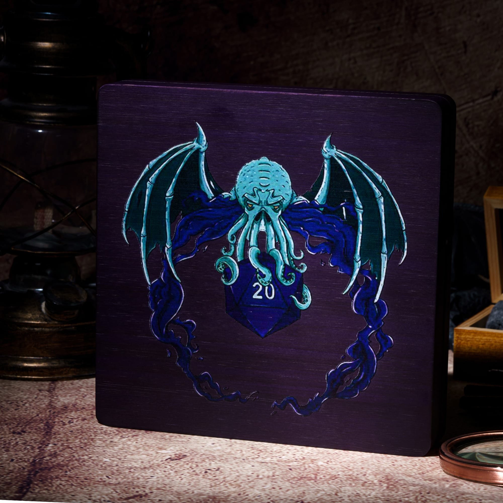 Udixi customized resin dice gift boxes metal dice storage boxes dnd Dungeons and Dragons Chessboard game dice packaging boxes