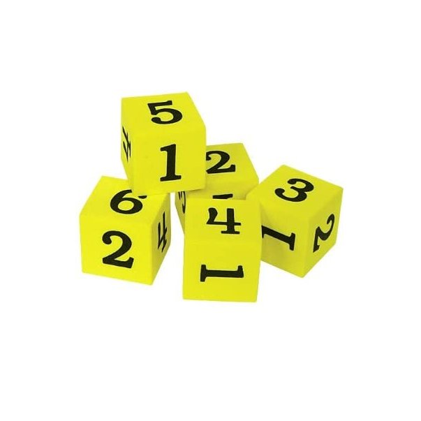 Foam Number exercise Dice Small EVA educational dice