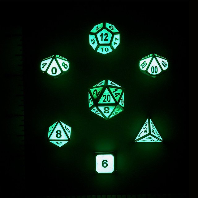 custom game dice 12 sided metal dice rpg dice For Board Game