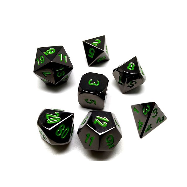 custom game dice 12 sided metal dice rpg dice For Board Game