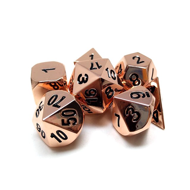 custom game dice 12 sided metal dice rpg dice For Board Game