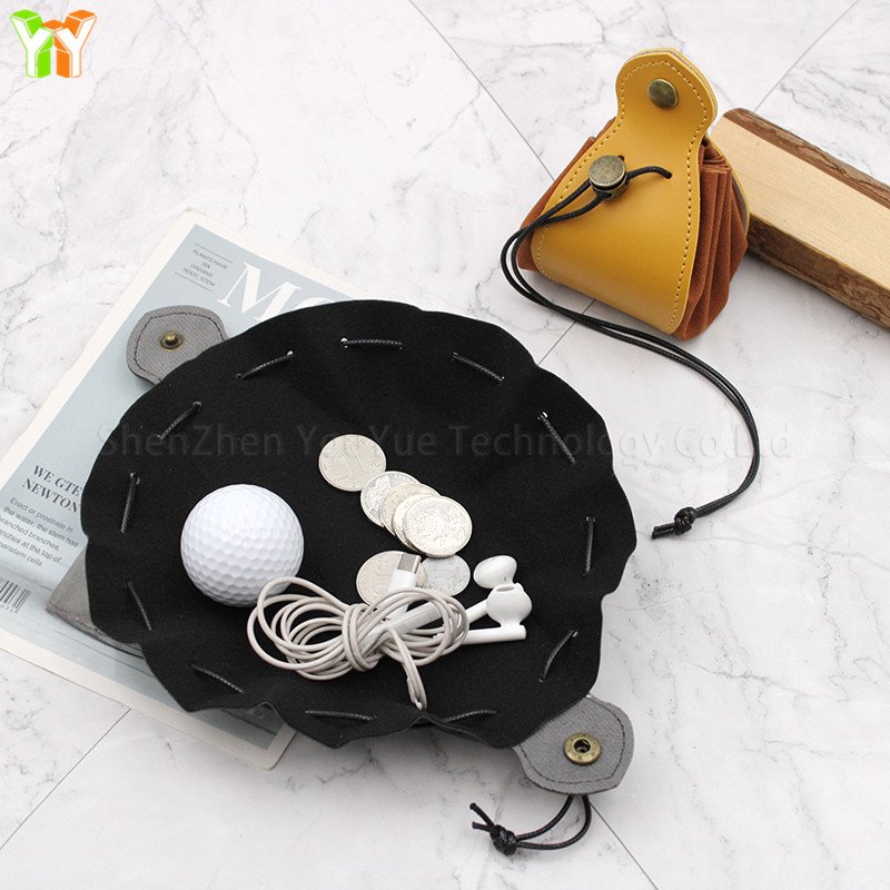PU Leather Dice Bag Tray Designs Cute Drawstring Pouch Roleplaying Gift Ideas Coin Purse Dice Storage Bags Board Games Bag