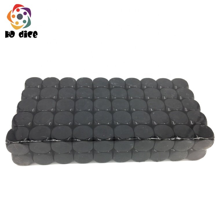 Factory direct Sale 16mm round corner blank red purple blue d6 dice for teaching painting printing
