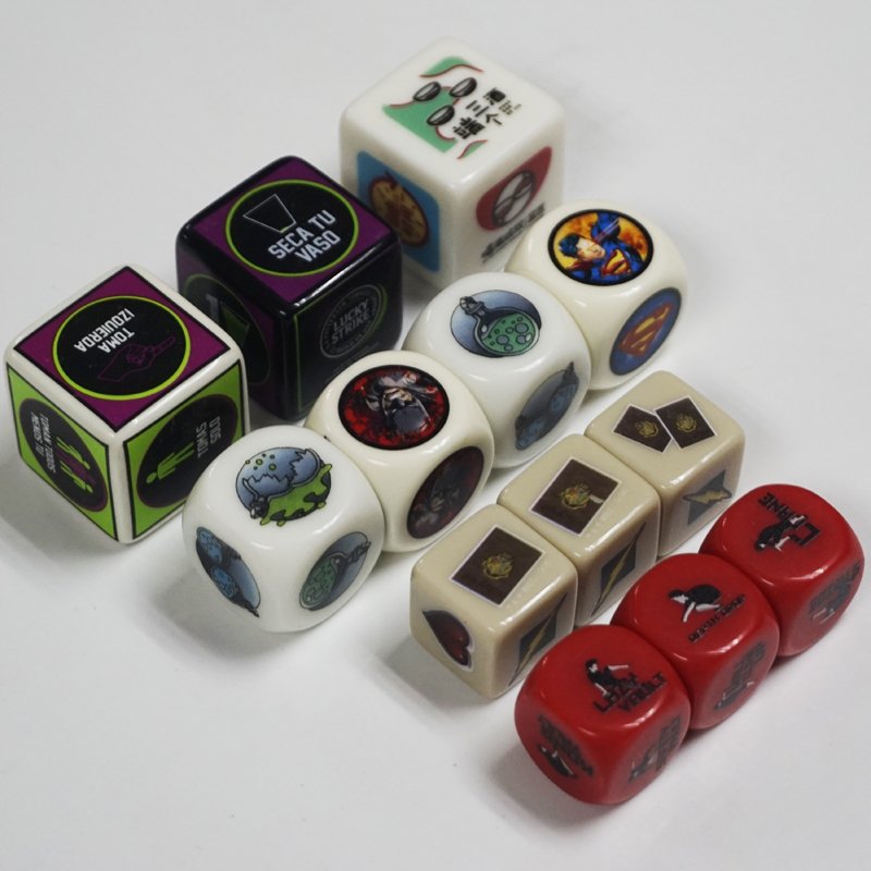 Factory 6 Sided plastic dice 16mm 18mm 20mm 25mm D6 engraved printed custom Dice for board game