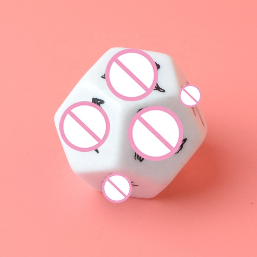 sexy pose dice sex toys bdsm adult for couples sex dice acrylic dice position lovers games sex party