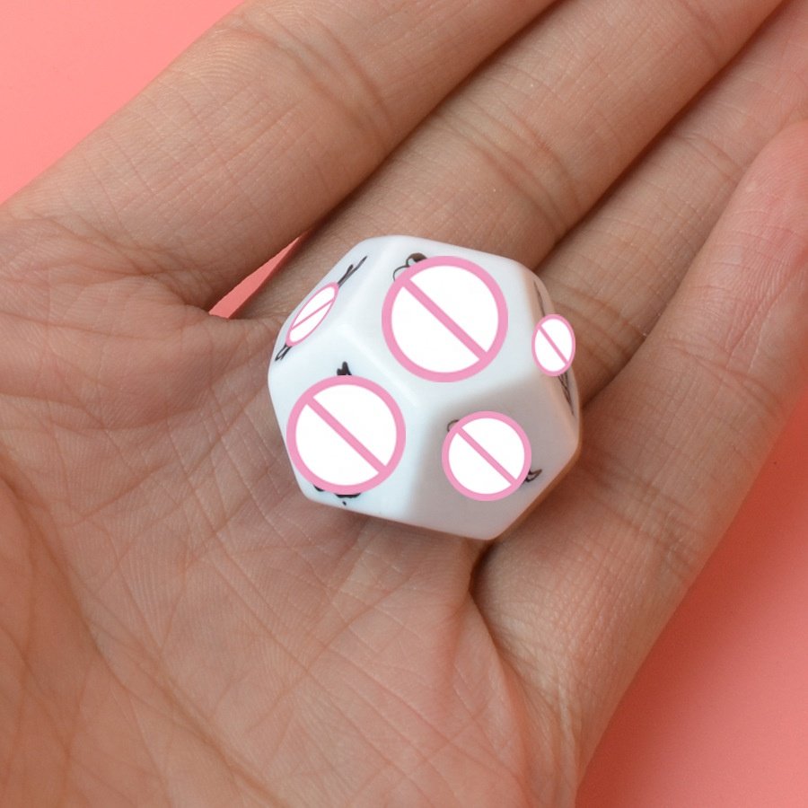 sexy pose dice sex toys bdsm adult for couples sex dice acrylic dice position lovers games sex party