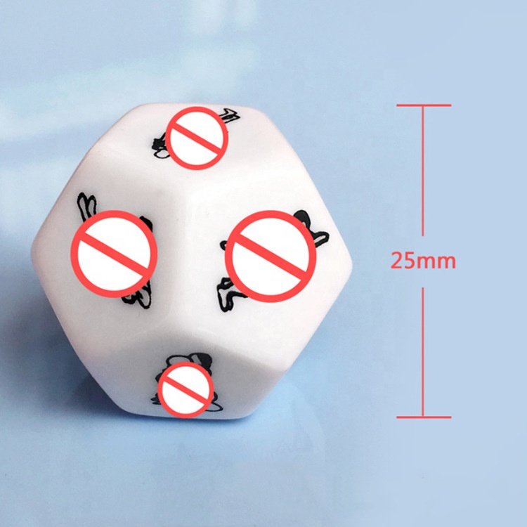 sexy pose dice sex toys bdsm adult for couples sex dice acrylic dice position lovers games sex party