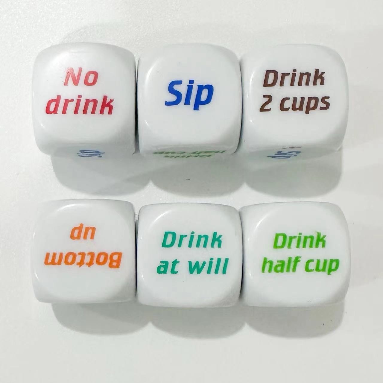 Set of Polyhedral D&D Dice 25mm Acrylic RPG Rollers Custom Logo Sided Die Online Game Access