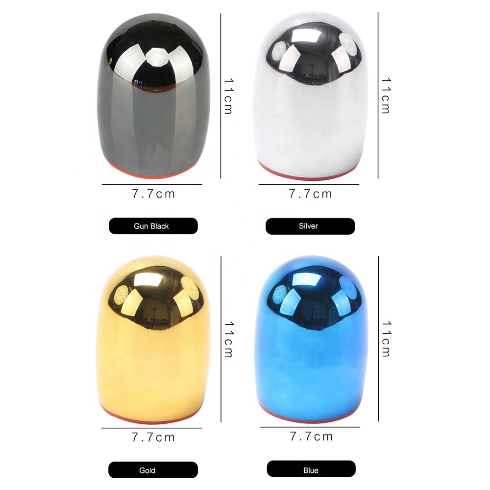 Multi color electroplated abs plastic dice cup high quality dice cup casino dice shaker oval custom logo