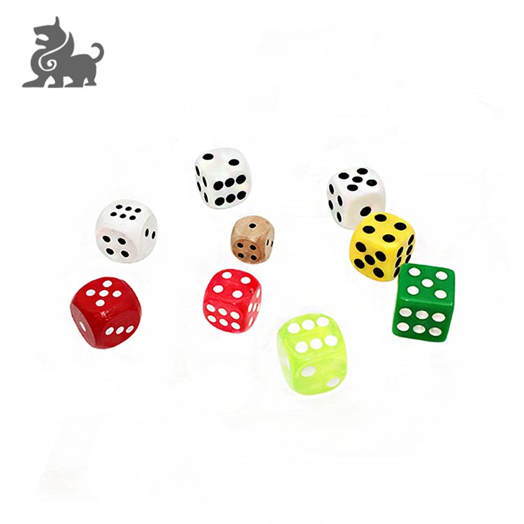 High Quality Durable Custom Engraving Polyhedral Board Game Dice custom printed dice