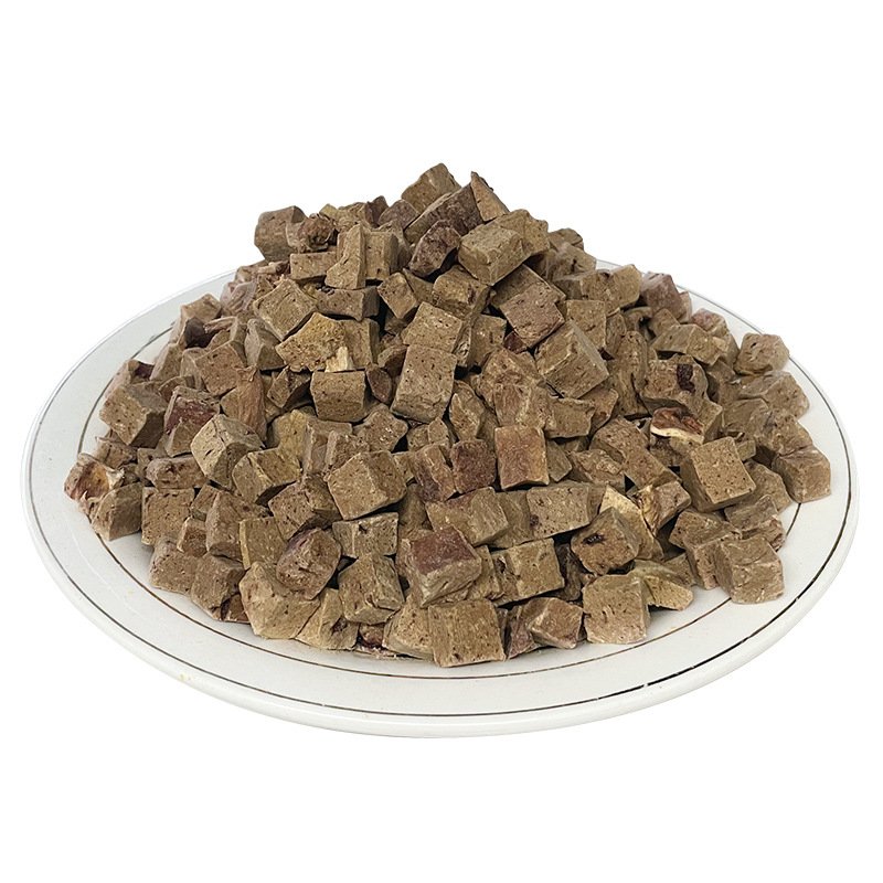 Health Protection High Quality Freeze Dried Pet Food Dried Frozen Diced Chicken beef flavor