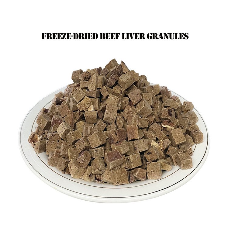 Health Protection High Quality Freeze Dried Pet Food Dried Frozen Diced Chicken beef flavor